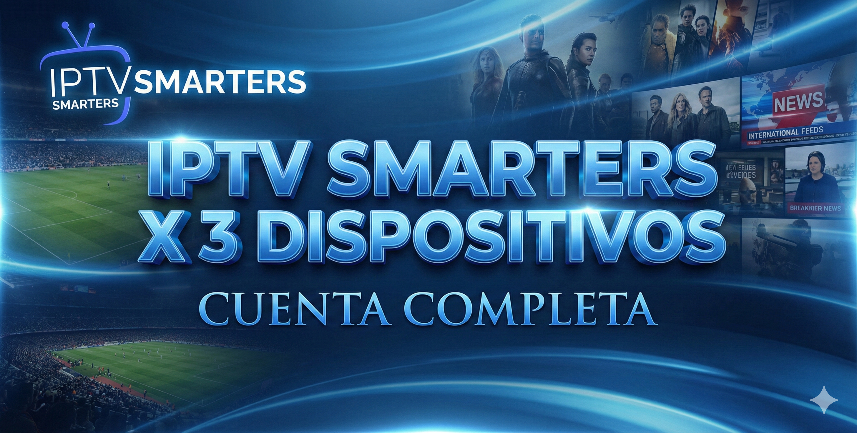 💎IPTV X1 MES ✦ 3 DISPOSITIVOS
